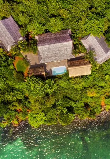 Aerial View of Islas Secas