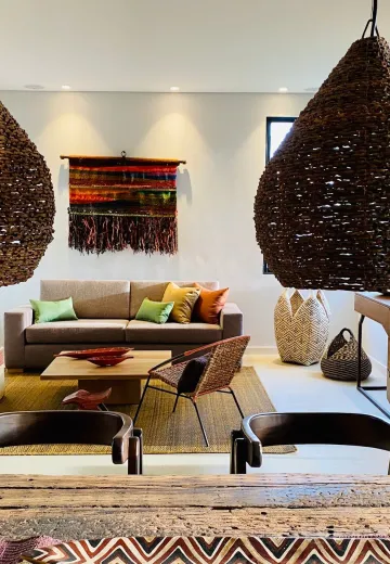 Lobby and lounge areas