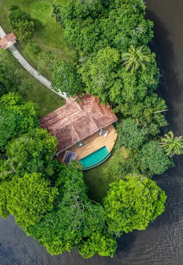 Tortuga lodge aerial