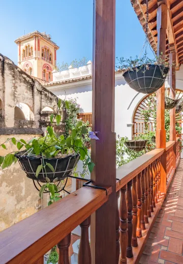 Room terrace and view