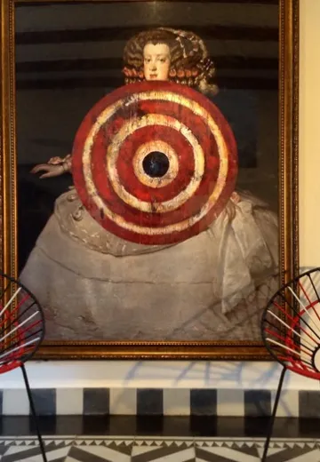 Decor and art at Tribal Hotel